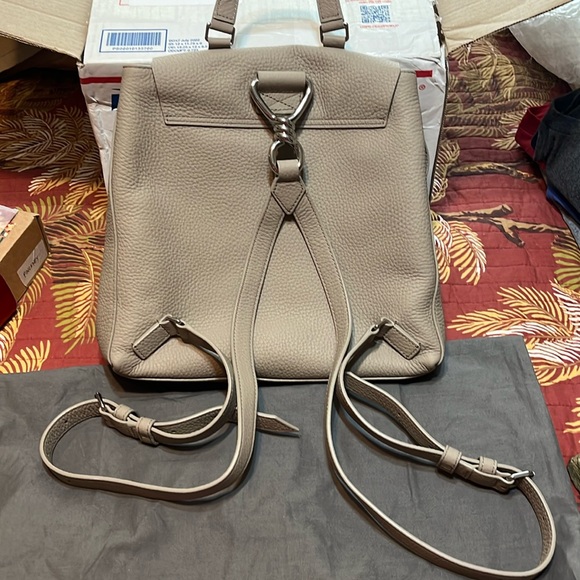 AllSaints Captain Leather Backpack - Picture 3 of 7